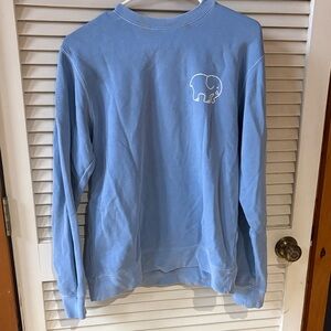 Ivory Ella Light Blue Sweatshirt